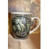 Mug en porcelaine " chouette Effraie" Lisa Parker.