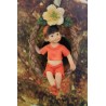 enfant elfe coccinelle