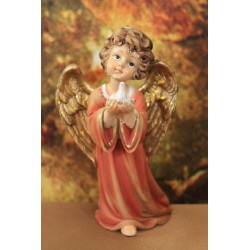 petit ange rose style religieux.