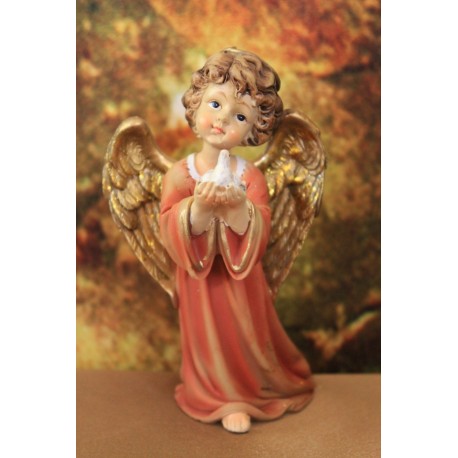 petit ange rose style religieux.